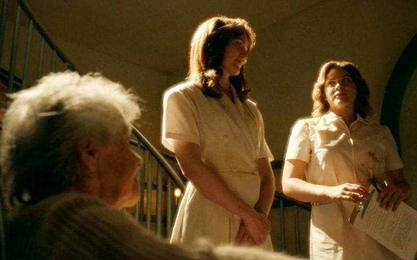 The two killer nurses from American Horror Story: Roanoke